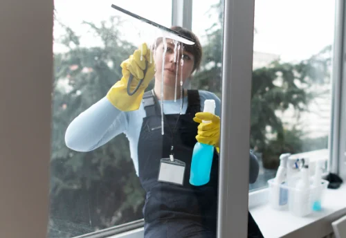 Nettoyage de vitres intérieures et extérieures à Monthuchon
